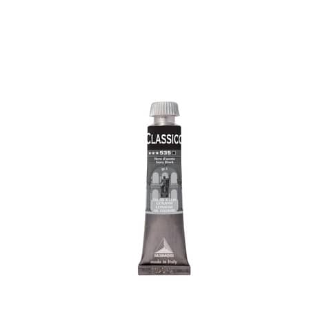 Colore a olio Maimeri extrafine in tubetto 20 ml nero d’avorio – M0302535