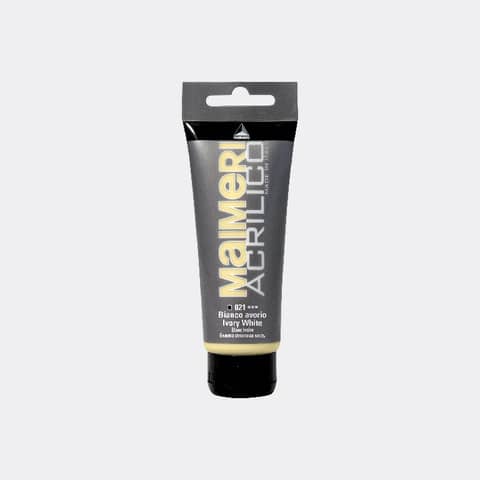 Colore acrilico Maimeri in tubetto 75 ml bianco avorio – M0916021