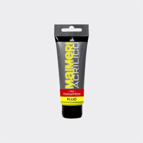 Colore acrilico Maimeri in tubetto 75 ml giallo fluo – M0916095