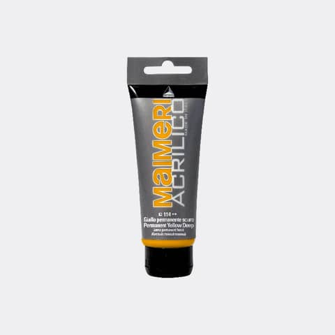 Colore acrilico Maimeri in tubetto 75 ml giallo permanente scuro – M0916114