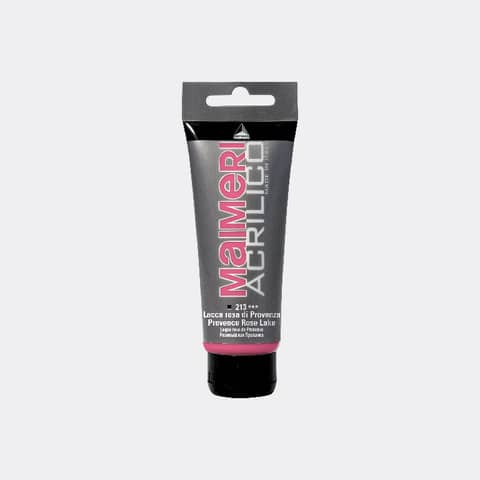 Colore acrilico Maimeri in tubetto 75 ml lacca rosa di Provenza – M0916213