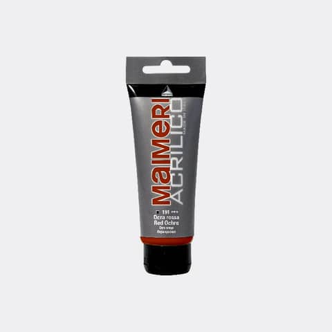 Colore acrilico Maimeri in tubetto 75 ml ocra rossa – M0916191