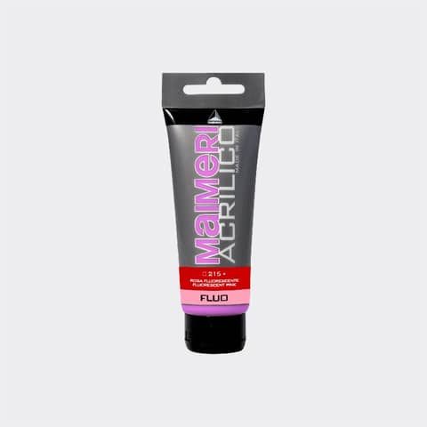 Colore acrilico Maimeri in tubetto 75 ml rosa fluorescente – M0916215
