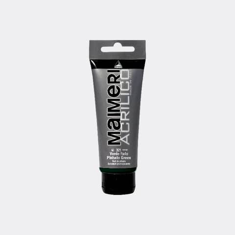 Colore acrilico Maimeri in tubetto 75 ml verde flato – M0916321