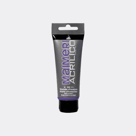 Colore acrilico Maimeri in tubetto 75 ml violetto oltremare – M0916440