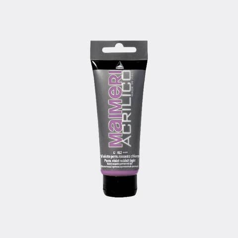 Colore acrilico Maimeri in tubetto 75 ml violetto permanente rossastro chiaro – M0916462