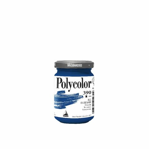 Colore vinilico fine Maimeri in vasetto 140 ml blu oltremare – M1220390