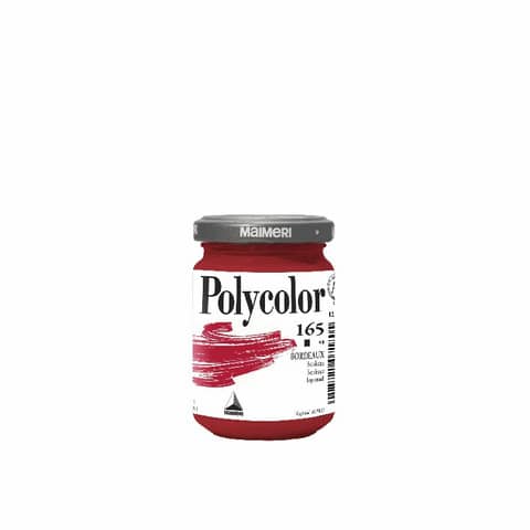 Colore vinilico fine Maimeri in vasetto 140 ml bordeaux – M1220165