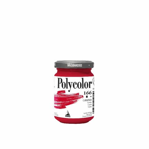 Colore vinilico fine Maimeri in vasetto 140 ml carminio – M1220166
