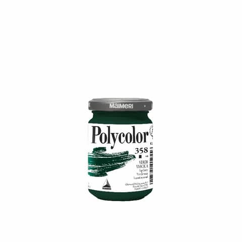 Colore vinilico fine Maimeri in vasetto 140 ml verde vescica – M1220358
