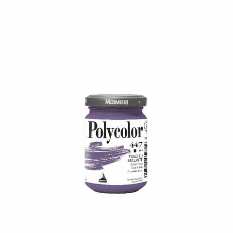 Colore vinilico fine Maimeri in vasetto 140 ml violetto brillante – M1220447