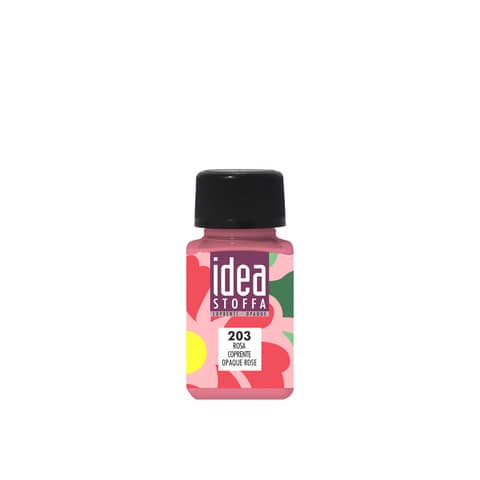 Colore per tessuti Maimeri Idea Stoffa in flacone 60 ml coprente rosa – M5014203