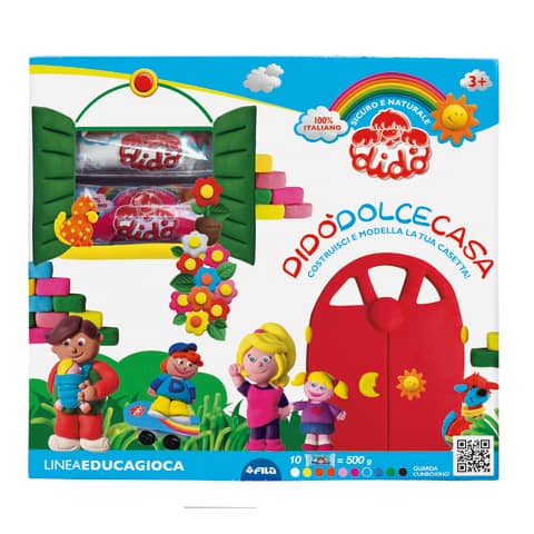 Pasta modellabile in gioco creativo Didò Dolce Casa – 500 g – F361500