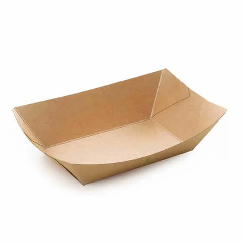 Vaschette in carta kraft Dopla Professional per fritto 680 ml – conf. 50 pz – 6059