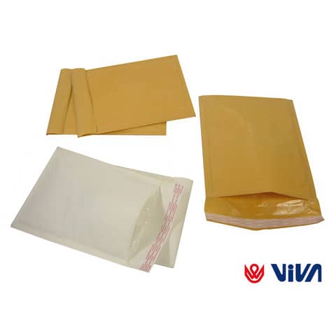 Buste imbottite Viva Kraft avana conf. 100 pz formato E – 240×270 mm 3427