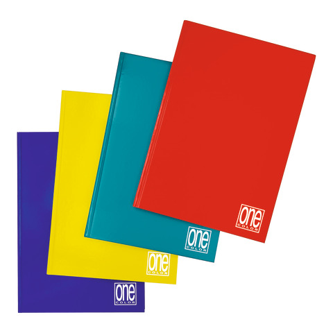 Maxi quaderno One Color A4 – 60 g/m² – 60 ff – 5M – assortiti – 5962