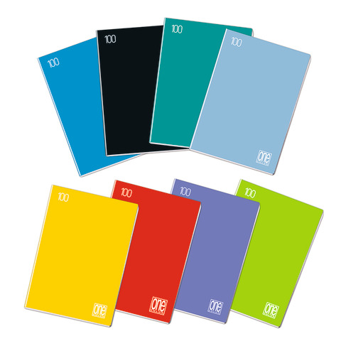 Maxi quaderno One Color A4 – 100 g/m² – 24+1 ff – C – 7188