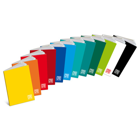 Maxi quaderno One Color A4 – 80 g/m² – 20+1 ff – CO – 1416