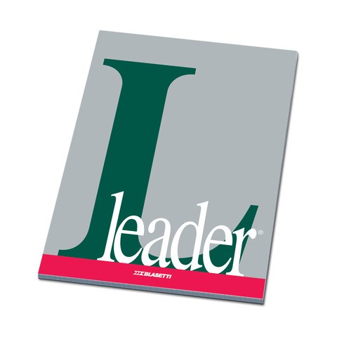 Blocco note collato Blasetti Leader A4 – 90 ff – 80 g/m2 – bianco 1109