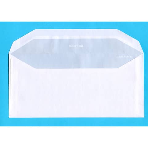 Busta bianca senza finestra Blasetti Pocket 80 g/m2 in conf. 500 buste 110×230 mm – 025