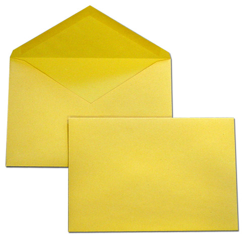 Busta gommata posta Blasetti giallo 80 g/m² – conf. da 500 buste – 180×240 mm 0172