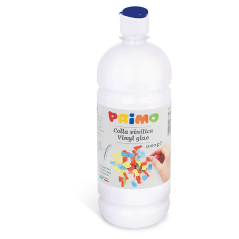 Colla vinilica Primo in bottiglia con tappo dosatore – 1 litro – 333CV1000