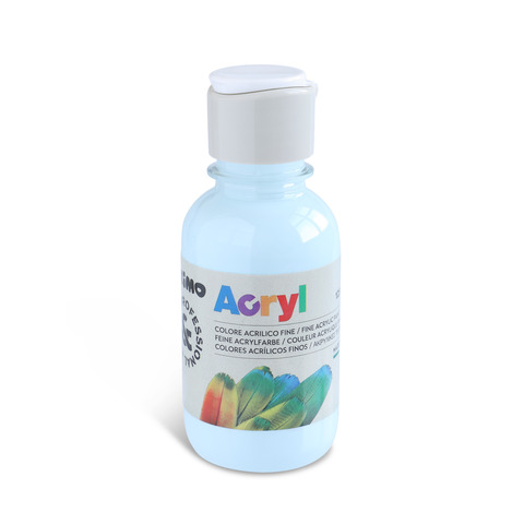 Colore acrilico Primo in bottiglia PET con tappo dosatore 125 ml – 510 azzurro cielo – 402TA125510