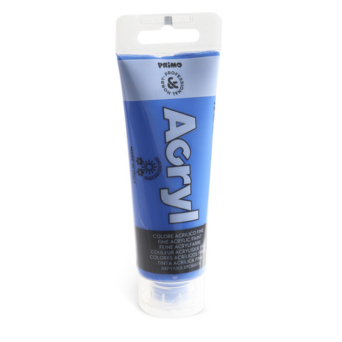 Colore acrilico Primo in tubetto in polietilene 75 ml – 540 blu cobalto 420TA75540