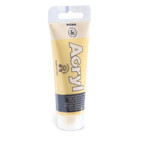 Colore acrilico Primo in tubetto in polietilene 75 ml – 920 oro 420TA75920N
