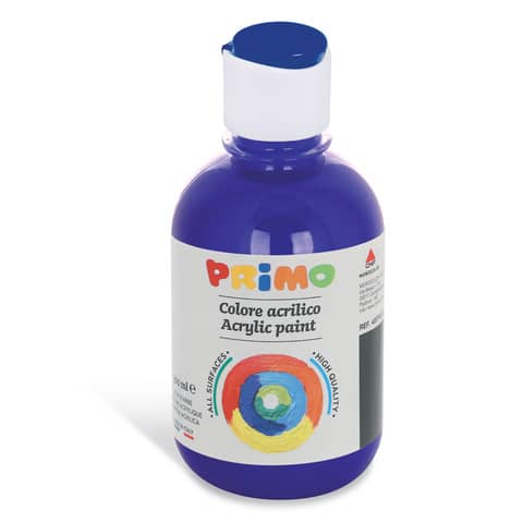 Colore acrilico Primo in bottiglia con tappo dosatore 300 ml – 500 blu oltremare 400TA300500