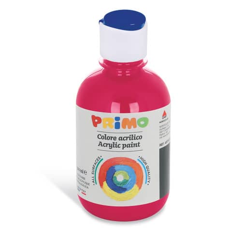 Colore acrilico Primo in bottiglia con tappo dosatore 300 ml – 301 magenta 400TA300301