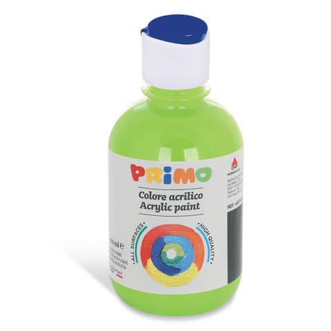 Colore acrilico Primo in bottiglia con tappo dosatore 300 ml – 600 verde 400TA300600