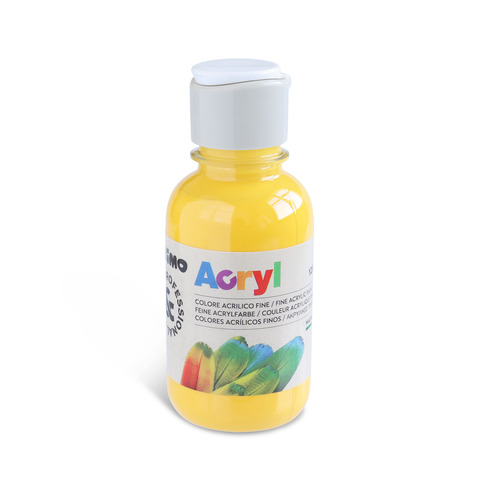 Colore acrilico Primo in bottiglia PET con tappo dosatore 125 ml – 220 giallo oro – 402TA125220