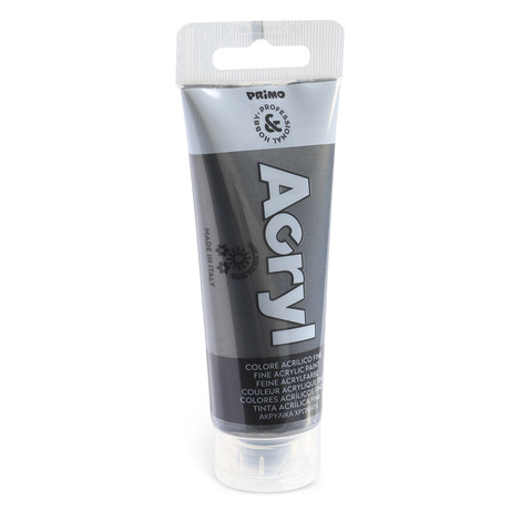 Colore acrilico Primo in bottiglia PET con tappo dosatore 75 ml – 800 antracite 420TAM75800N