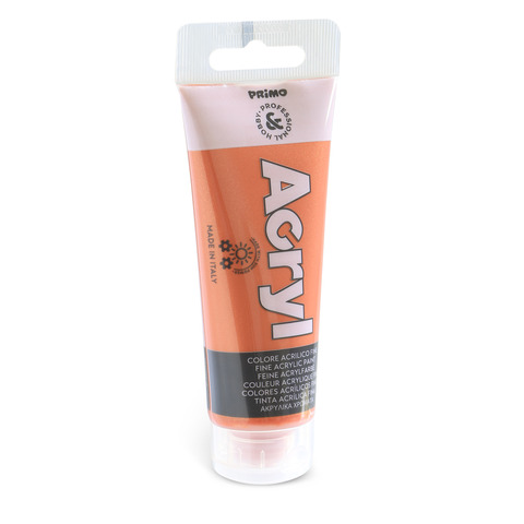 Colore acrilico Primo in bottiglia PET con tappo dosatore 75 ml – 930 rame – 420TA75930
