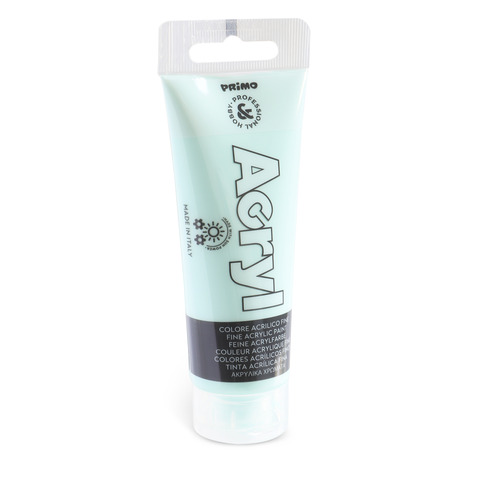 Colore acrilico Primo in bottiglia PET con tappo dosatore 75 ml – 611 verde menta – 420TA75611