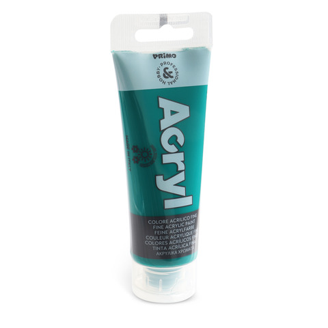Colore acrilico Primo in bottiglia PET con tappo dosatore 75 ml – 641 verde smeraldo – 420TA75641N