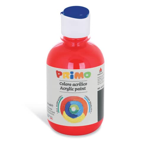 Colore acrilico Primo in bottiglia con tappo dosatore 300 ml – 310 carminio 400TA300310