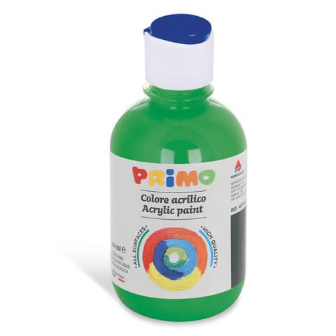 Colore acrilico Primo in bottiglia con tappo dosatore 300 ml – 630 verde scuro 400TA300630