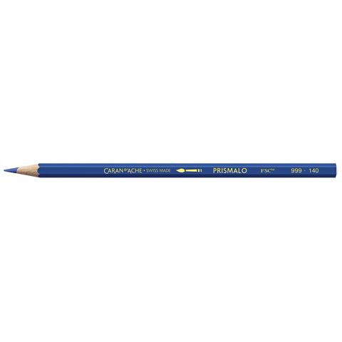 Matite colorate acquerellabili Carand’Ache Prismalo in conf. da 12 pz blu oltremare – 999140