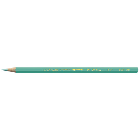 Matite colorate acquerellabili Carand’Ache Prismalo in conf. da 12 pz giada – 999211
