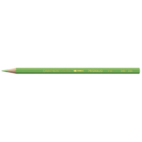 Matite colorate acquerellabili Carand’Ache Prismalo in conf. da 12 pz verde giallo – 999230