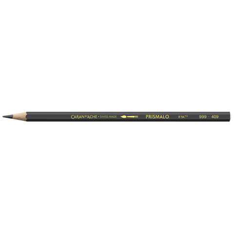 Matite colorate acquerellabili Carand’Ache Prismalo in conf. da 3 pz antracite – 999409