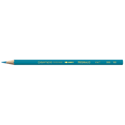 Matite colorate acquerellabili Carand’Ache Prismalo in conf. da 3 pz blu cobalto – 999160