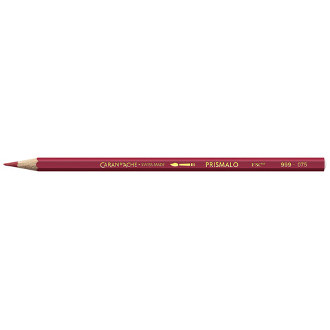 Matite colorate acquerellabili Carand’Ache Prismalo in conf. da 3 pz rosso indiano – 999075
