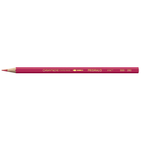 Matite colorate acquerellabili Carand’Ache Prismalo in conf. da 3 pz rosso rubino – 999280