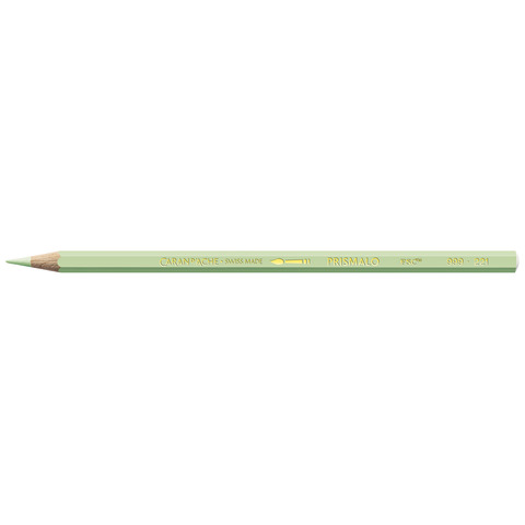 Matite colorate acquerellabili Carand’Ache Prismalo in conf. da 3 pz verde chiaro – 999221