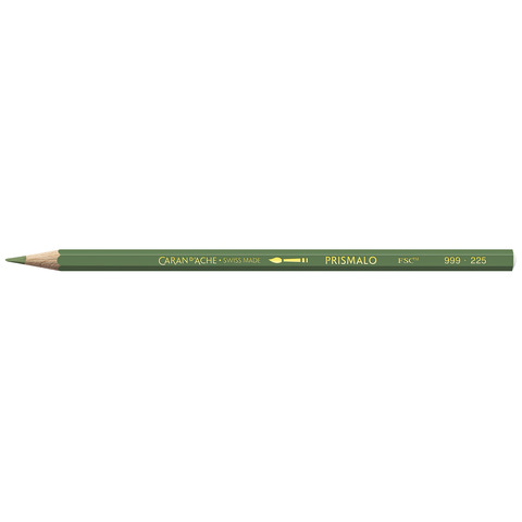 Matite colorate acquerellabili Carand’Ache Prismalo in conf. da 3 pz verde muschio – 999225