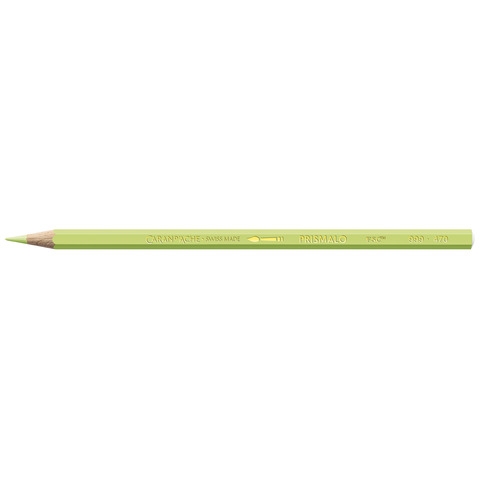 Matite colorate acquerellabili Carand’Ache Prismalo in conf. da 3 pz verde primavera – 999470