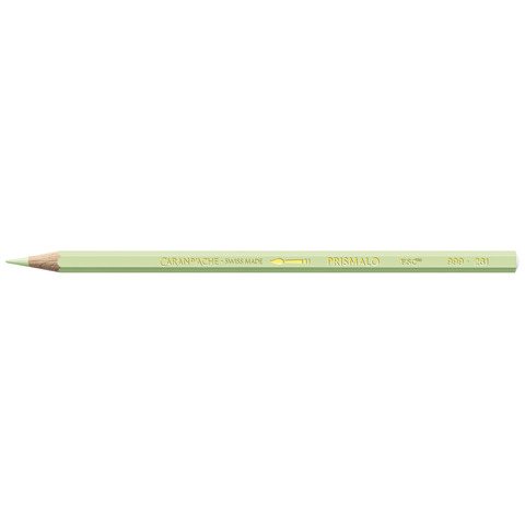 Matite colorate acquerellabili Carand’Ache Prismalo in conf. da 3 pz verde tiglio – 999231